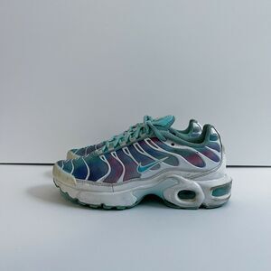 2018 Nike Air Max Plus TN Tie Dye Shoes BV1239-100 Size 4Y Wmns 5.5